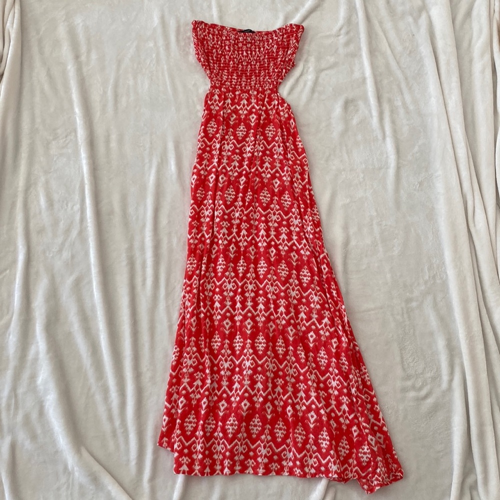 Patterned maxi dress